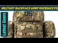 Military Backpack Army Rucksack for men Short-Review