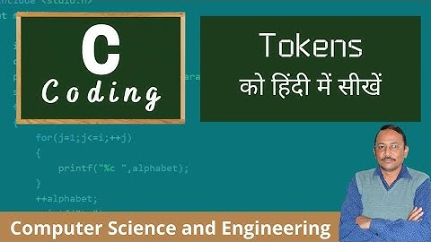 Tokens in C Programming | Types of Token in C Language