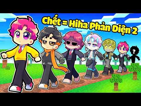 Nếu Hiha Càng Chết Càng Trở Thành Hiha Phản Diện Trong Minecraft ( Chết = Hiha Phản Diện ) 😂🤣