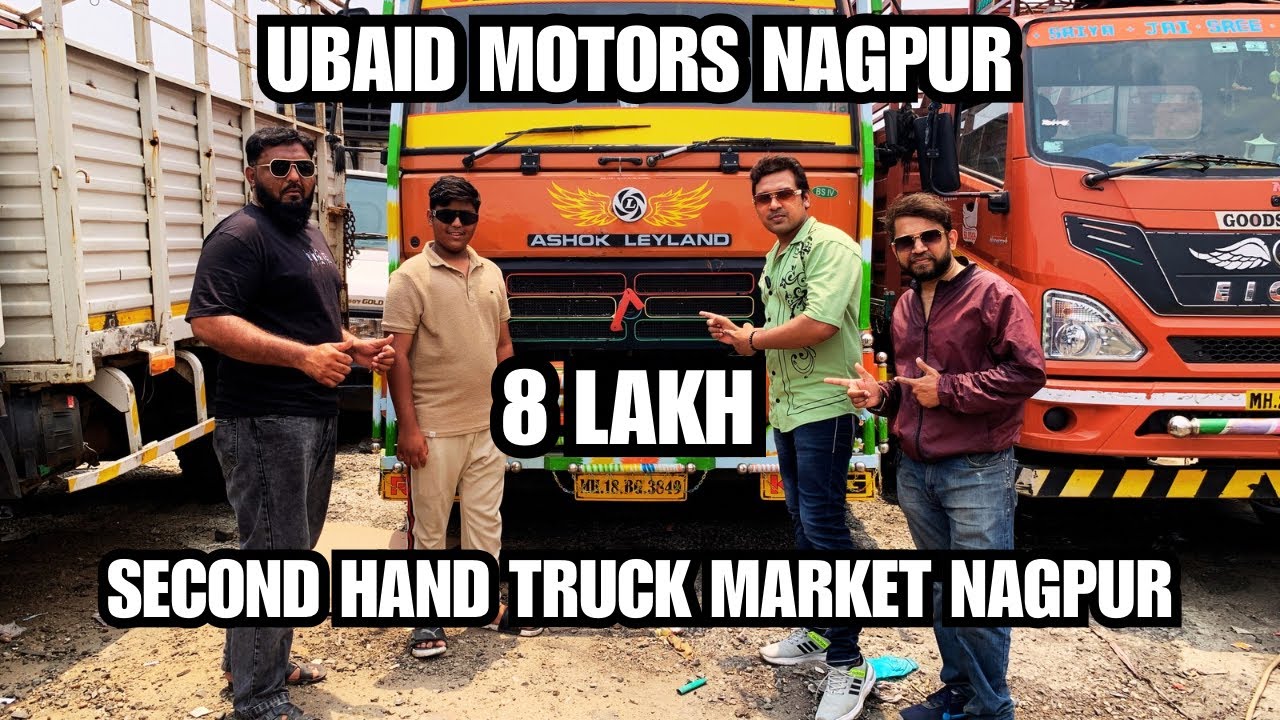 Second Hand Truck Market in Nagpur | Ubaid Motors Nagpur | Buy used trucks in Nagpur | 12-14 tyre