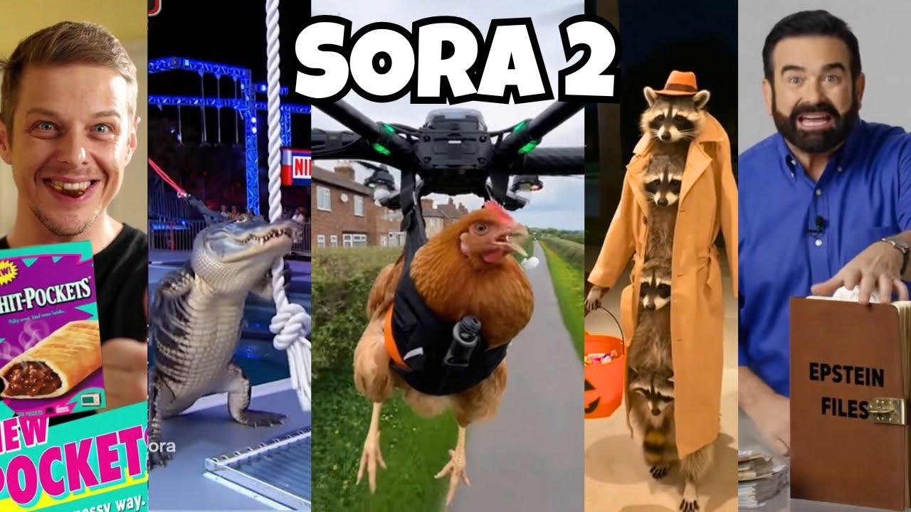 AI Has Entered TOTAL CHAOS 💀 (Top 20 Funniest Sora 2 Clips of the Day ...