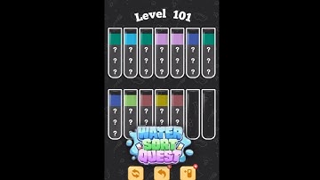 💦Water Sort Quest |Stage-101 💯 Easy level 👌