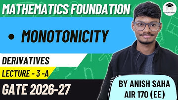 Application Of Derivatives - 1 || Mathematics Foundation || GATE 2026 || PrepFusion
