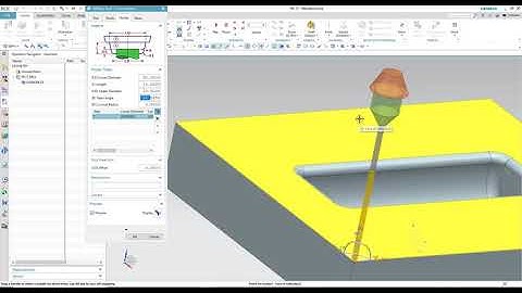 Siemens NX 12.0 | CNC Manufacturing Simulation | Program # 5 | NVIDIA GeForce GTX 1070 8GB