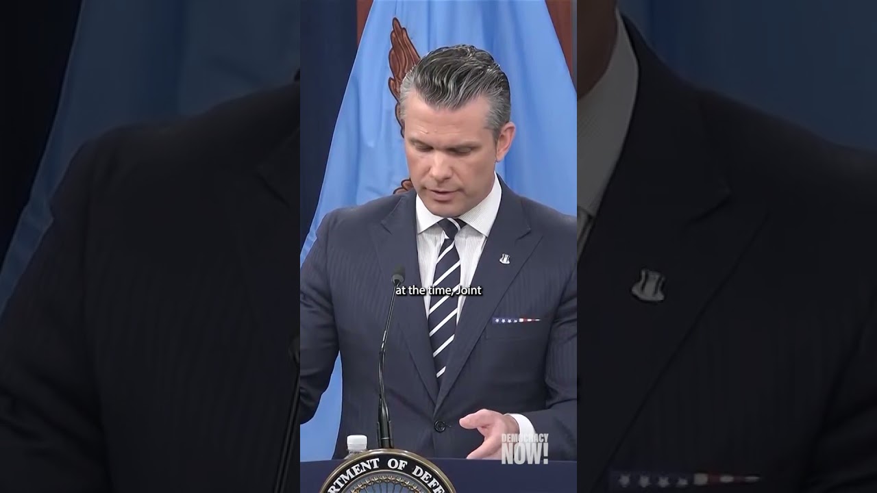 “Kill Everybody”: Could Hegseth Face War Crimes Probe for Killing Survivors of U.S. Boat Strike?