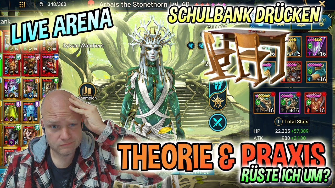 [RAID] 🧮 Theorie und Praxis | LiveArena | Ändere ich meine Aufstellung ...