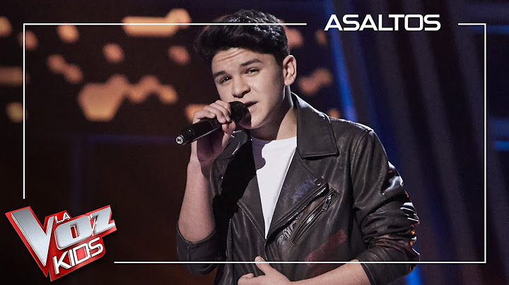 Manuel Ayra canta 'Si a veces hablo de ti' | Asaltos | La Voz Kids Antena 3 2021