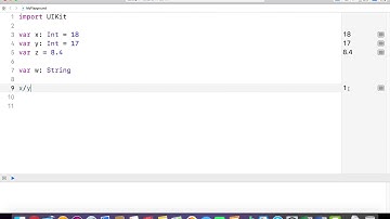 Swift Programming - Dividing Integers