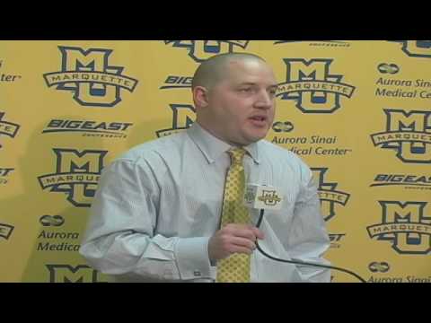 Buzz Williams: Marquette-George...  Press Conferen...