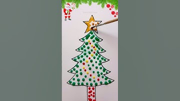 Satisfying Color Mixing 🎨🎄Cristmas Art🧑‍🎄 #satisfying #colormixing  #christmasart  #short