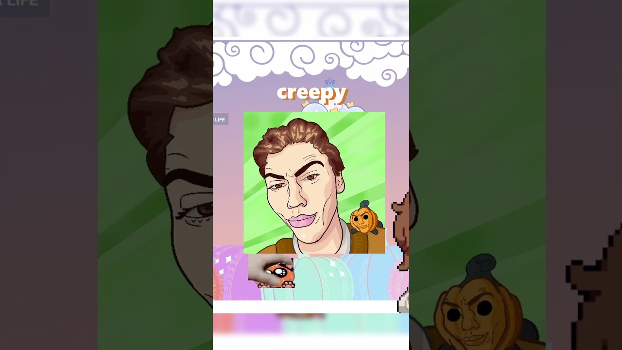 looking at cursed art my viewers made