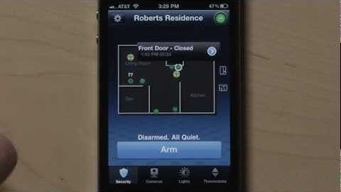 iPhone App for ADT Pulse