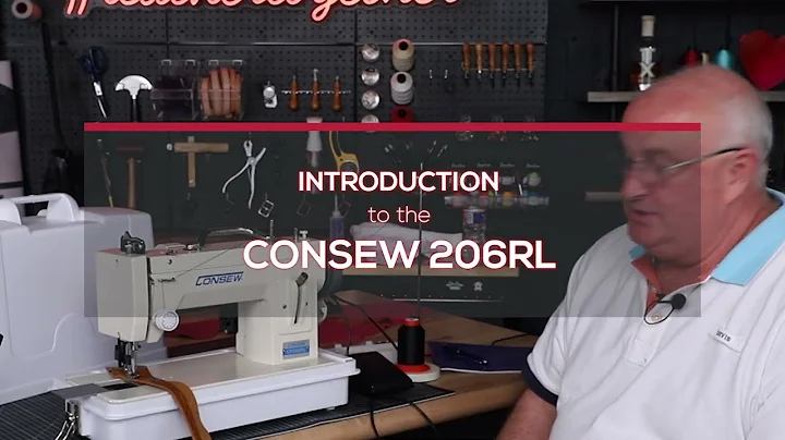 Introduction to the Consew Sewing Machine