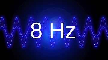 8 Hz clean pure sine wave BASS TEST TONE frequency