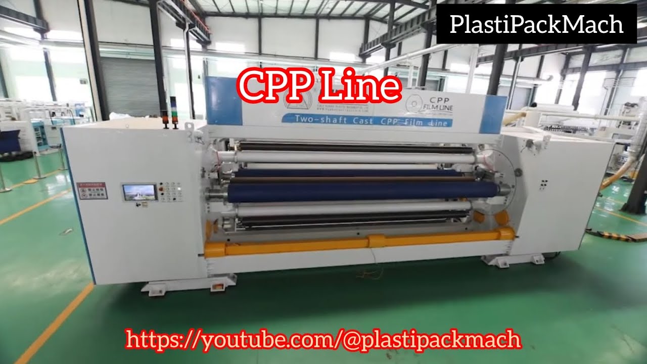 4.5M CPP Extrusion Line HB Machinery china.CPP Production Line.CPP Film ...
