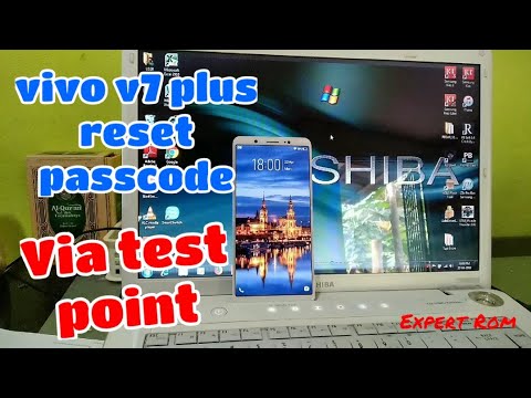 Vivo V7 plus (1716) reset passcode Via test point
