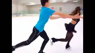 Skate Dancing | Ice Skating | Fire On Fire - Sam Smith | Status Video Resimi