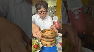シャケのせいろ蒸し食べた #asmr #mukbang #shorts