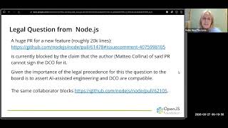 OpenJS Foundation Public Board of Directors Meetings- March 27, 2026