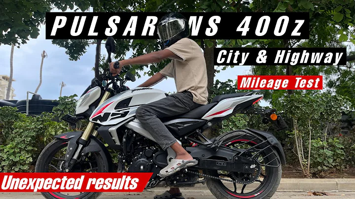 Bajaj Pulsar NS 400z mileage test in Tamil | Good for daily ride? | unexpected results