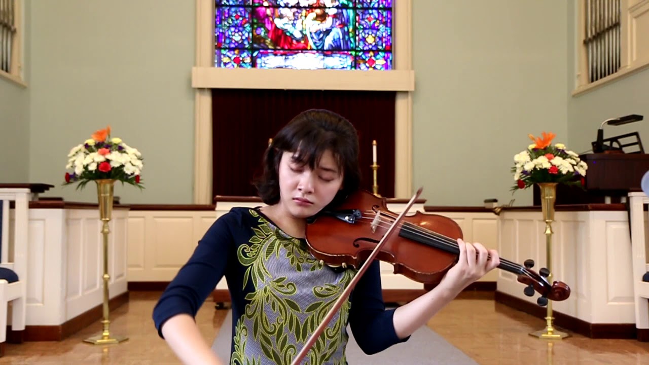 Bruch, Violin Concerto No. 1 in G Minor 1st mvt- Jennifer Jeon