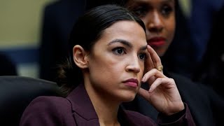 Alexandria Ocasio-Cortez questions big bank CEOs in congressional hearing