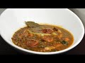 Cómo hacer sopa de Lentejas. Receta fácil y deliciosa.