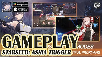 STARSEED: Asnia Trigger Gameplay - Mobile Game (Android/IOS)