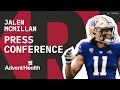 Jalen McMillan on Playing Alongside Mike Evans | Press Conference | Tampa Bay Buccaneers