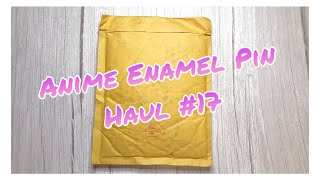 Attack on Titan Enamel Pins Unboxing (Anime Enamel Pin Haul #17)