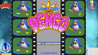 🧊 Pengo (1995) Gameplay n.º 2 AO VIVO | Arcade Clássico Retrô | Labirinto e Estratégia screenshot 3