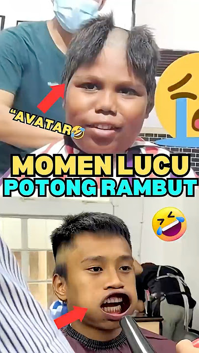 Inilah 3 Momen Lucu Saat Potong Rambut #2 #shorts