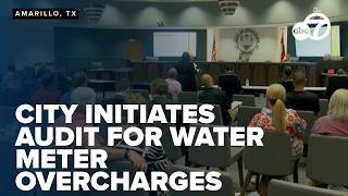 Amarillo council approves $85,000 external audit after water meter overcharges