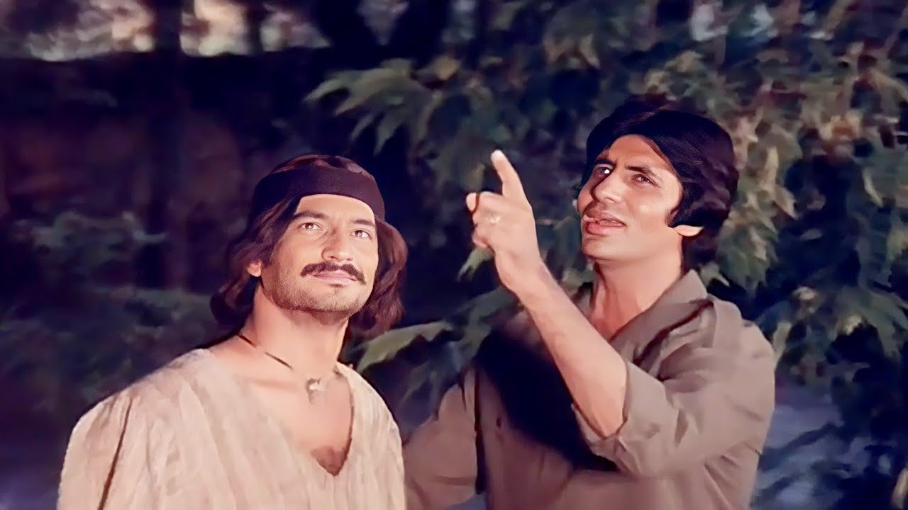 Jiska Koi Nahi  4K Video  Laawaris  Amitabh Bachchan Zeenat Aman  Kishore Kumar