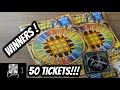 💲Spinning the CASH Wheel!!💲 Bought 50 tickets! Chasing new Tickets! Ohio Lottery Scratch Off Tickets
