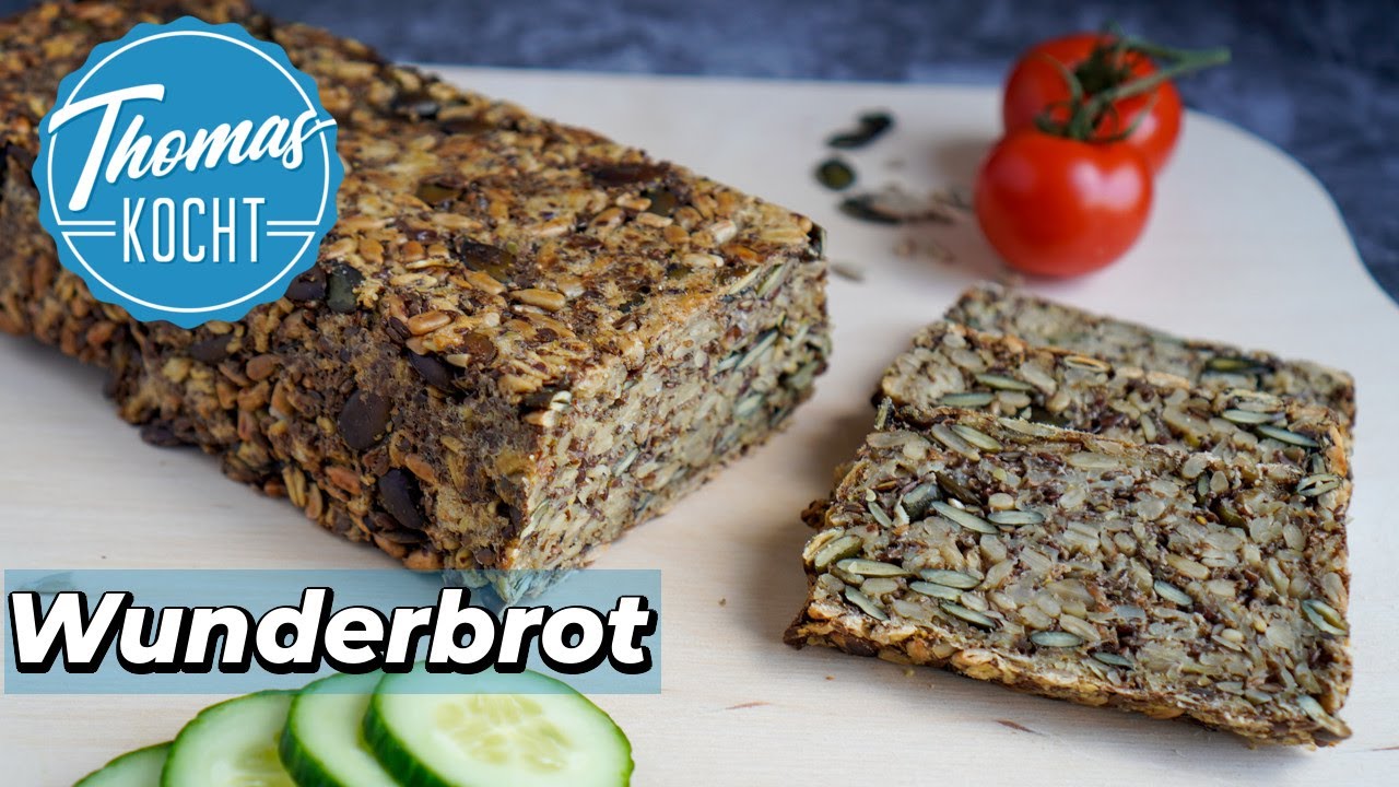 Wunderbrot - Brot ohne Mehl backen, gesund und lecker