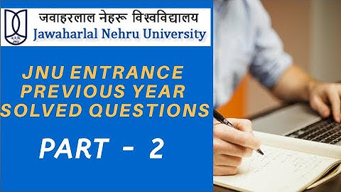 JNU ENTRANCE 2018 SOLVED PAPER/ANSWER KEY, PHYSICS PART - 2
