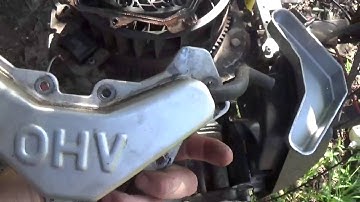 Finding the Breather Reed in a Kohler Courage Single Cylinder.