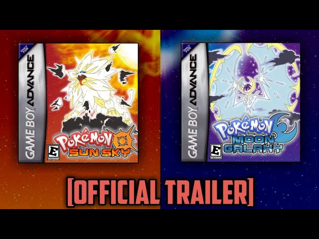 Pokemon Sun Sky and Moon Galaxy - Gameboy Advance ROMs Hack - Download