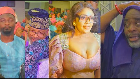 Class! Yemi Solade, Niyi Johnson, Omoborty, La la Storms Funsho Adeolu Mum Burial In style