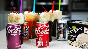 How to Make Coke Floats