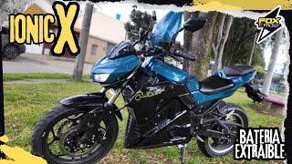 I tried the new Ionic X Naked! 😱 The urban electric motorcycle that comes with EVERYTHING 🔥⚡️