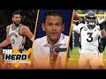 Why Russell Wilson&#39;s situation is a crisis, can Jayson Tatum lead Celtics to NBA title? | THE HERD