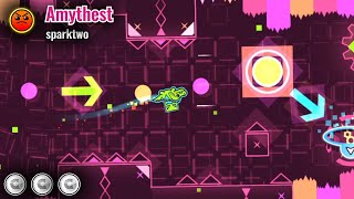 Amythest By Sparktwo 3 Coins Geometry Dash.