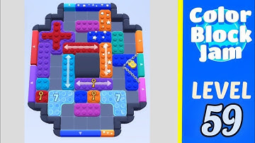 Color Block Jam Level 59 Walkthrough Solution