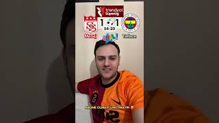 SİVASSPOR - FENERBAHÇE MAÇINI SİZCE KİM KAZANIR ? İşte filtre’nin tahmini 🔥