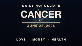 Daily Horoscope - Cancer - June 22, 2026
