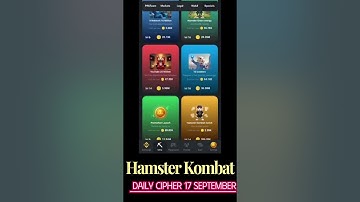 Hamster Kombat Daily Cipher Code for September 17