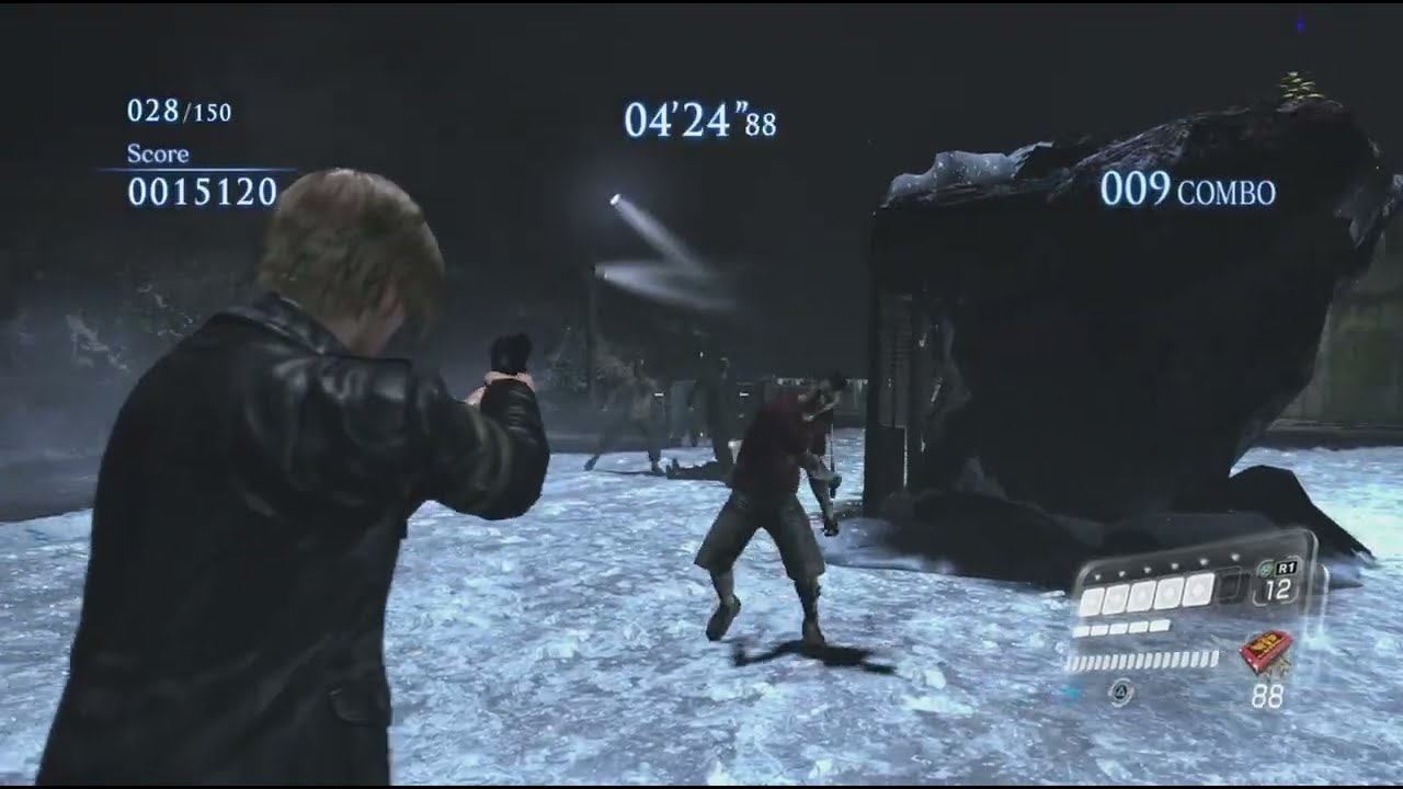 Doing a Resident Evil 6 on The Mercenary Thang