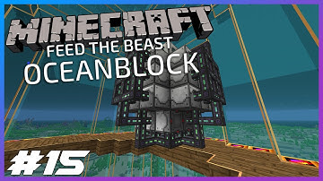FTB OceanBlock Ep.15 Ore Laser Drills